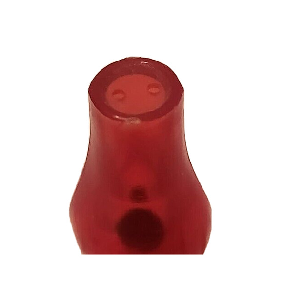 New Orleans Plastic Lantern Red Gold Mini Vintage Salt and Pepper Shakers - Picture 7 of 8